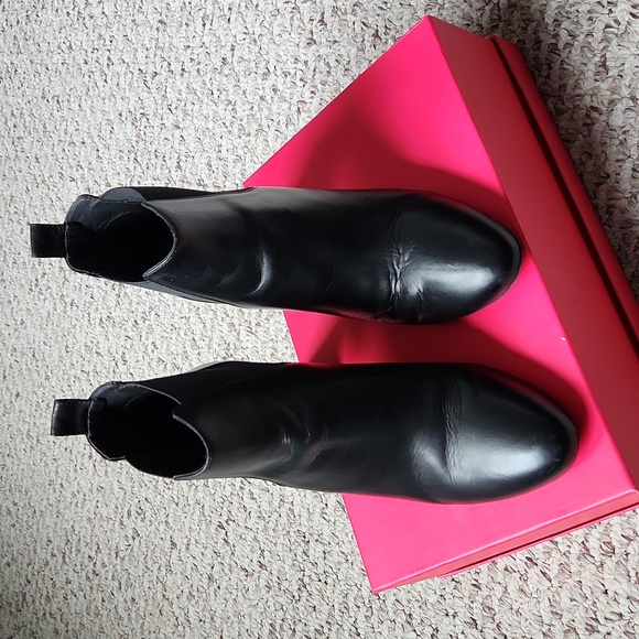 Italian Leather Chelsea Booties - Picture 5 of 5